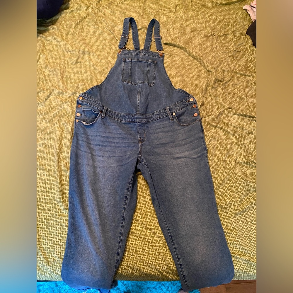 Maternity Jean Overalls